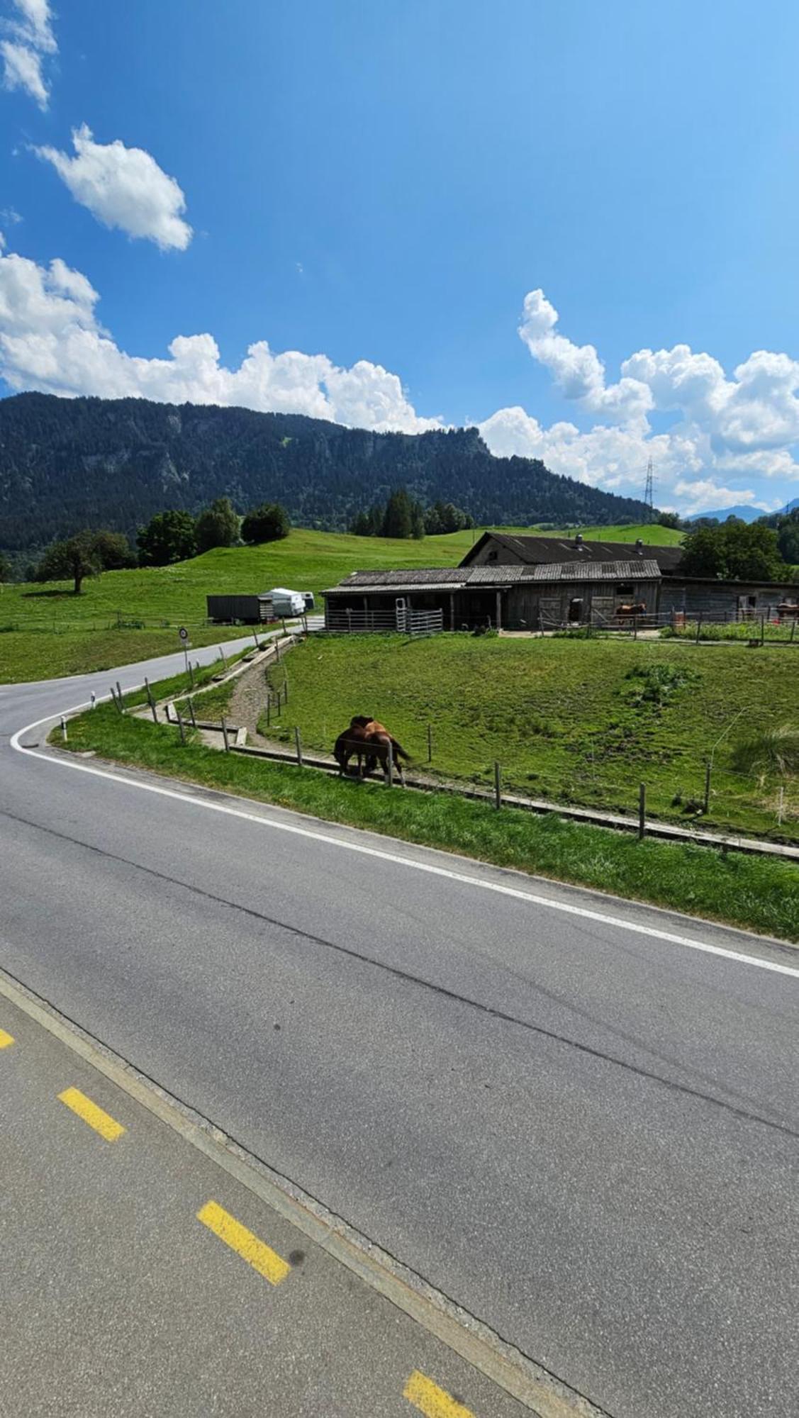 Landgasthof Zum Glenner Ilanz/Glion Exterior foto